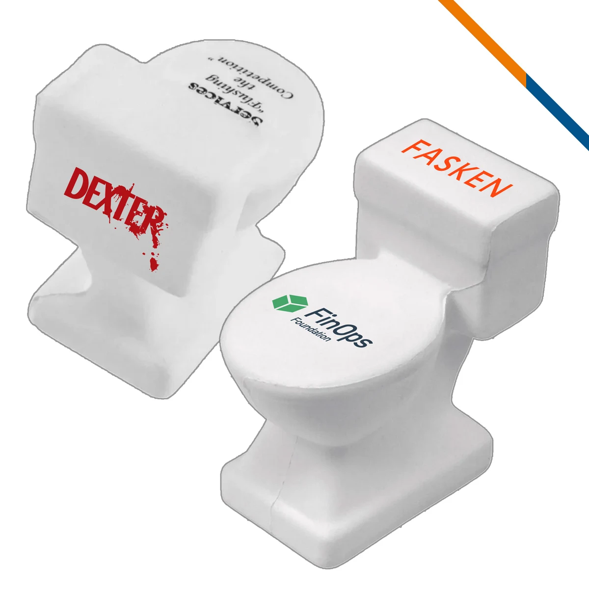 Della Toilet Bowl Stress Ball 1