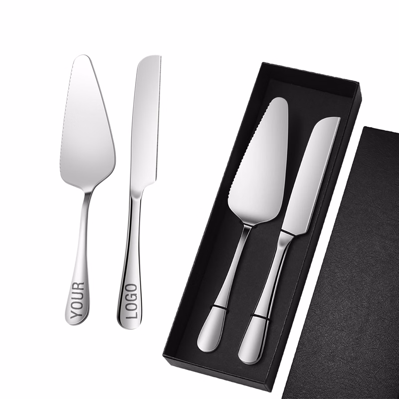 MOQ 10 PCS Cake Knife Serving Set