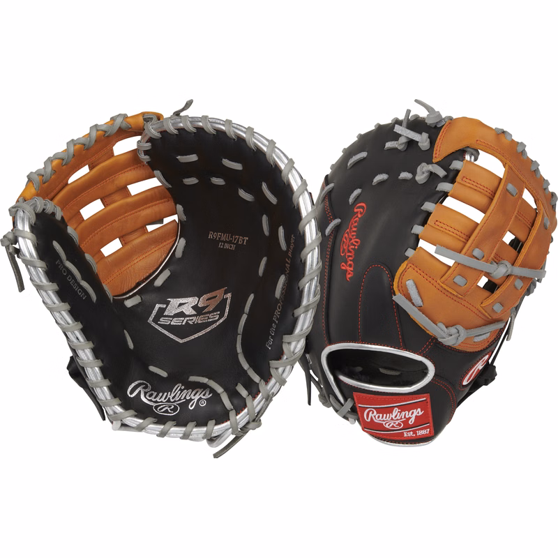 Rawlings R9 12 in Baseball Glove, Outfield