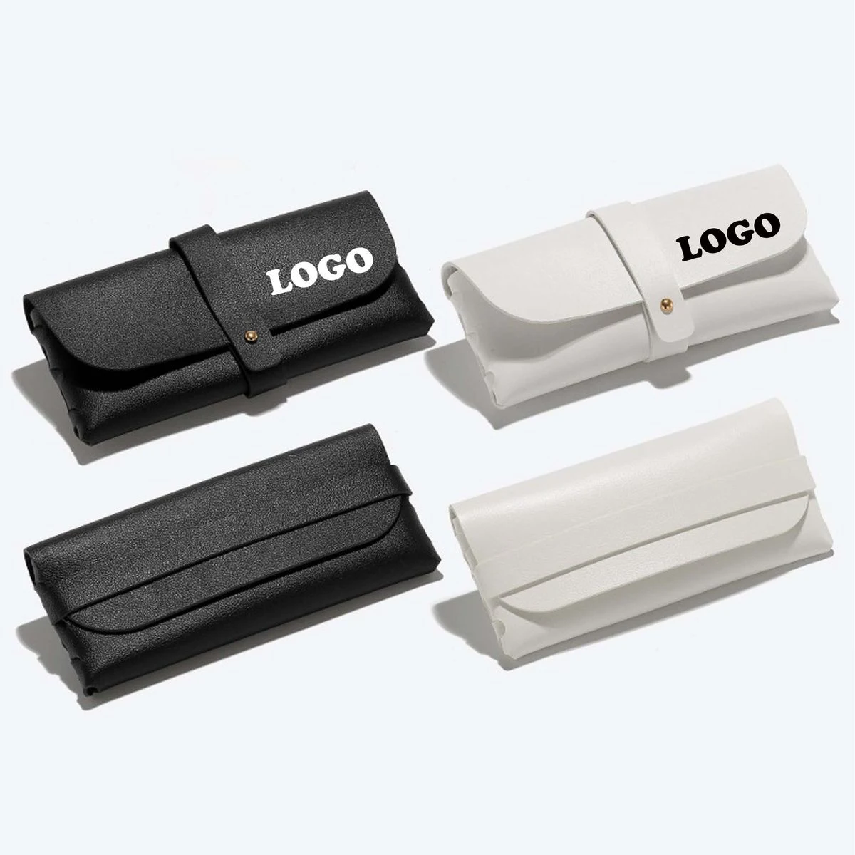 MOQ 20 Piece PU Leather Glasses Case 1