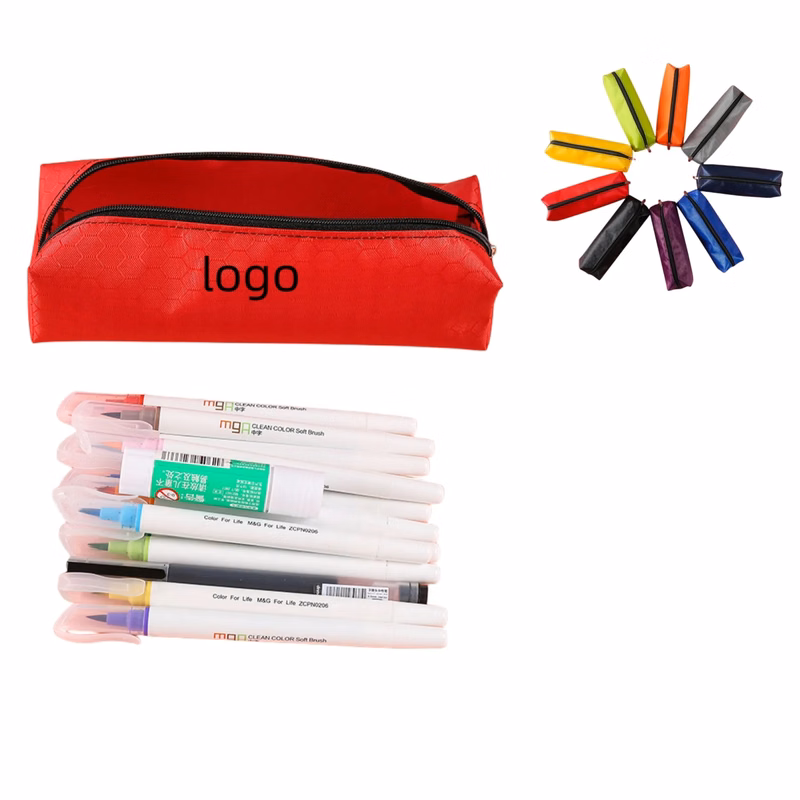 Pen Bag with a Zipper
