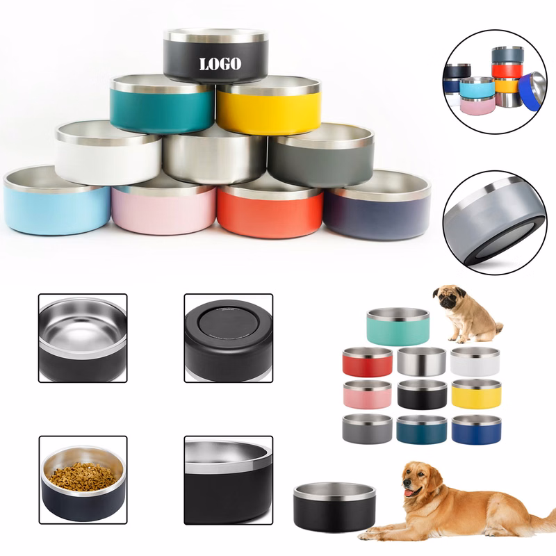 64oz Stainless Steel Pet Bowl