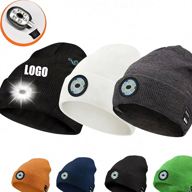 LED Beanie Hat Music and Light in One Cozy Design