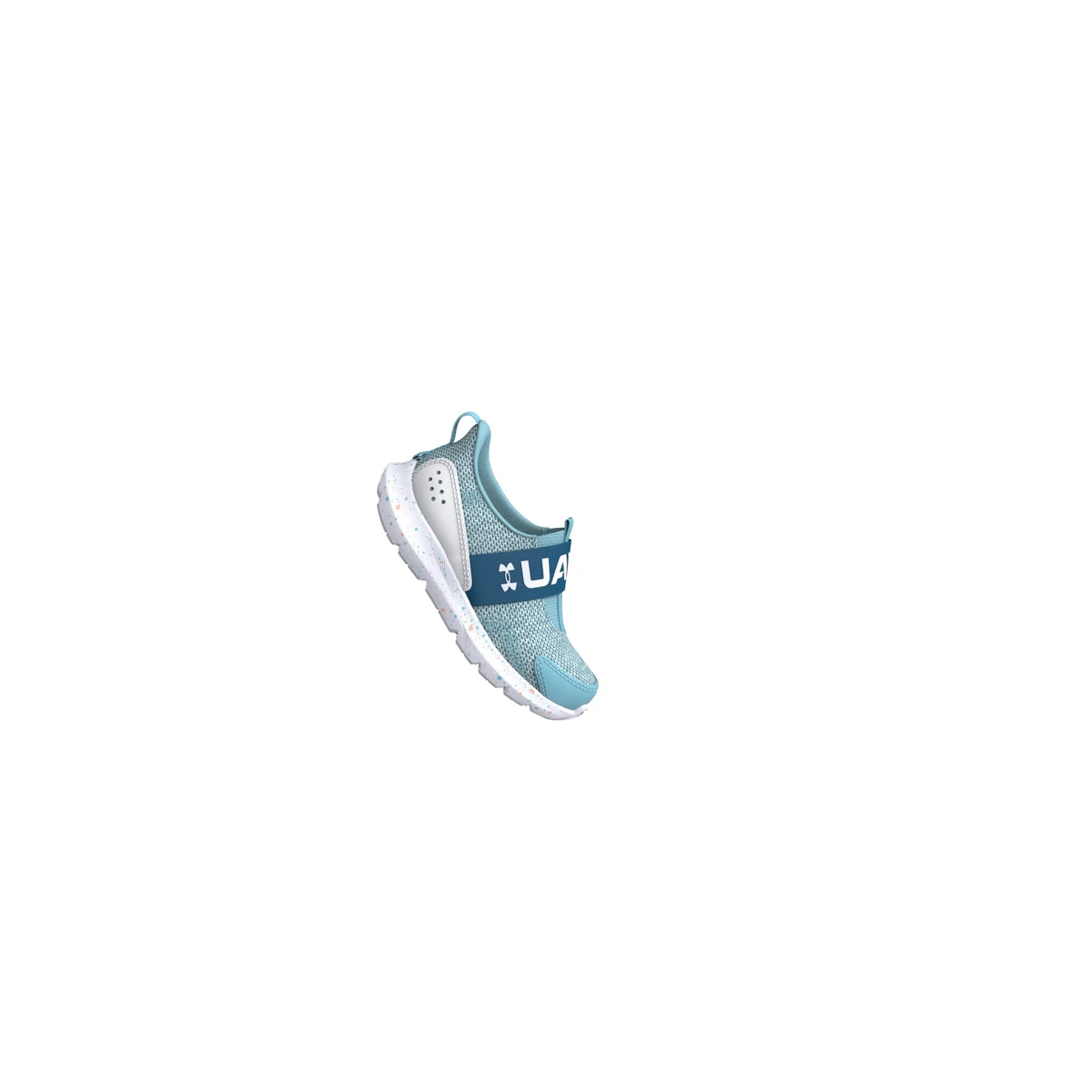 Girls' Infant UA Surge 3 Slip Paint Splatter Running Shoes 1