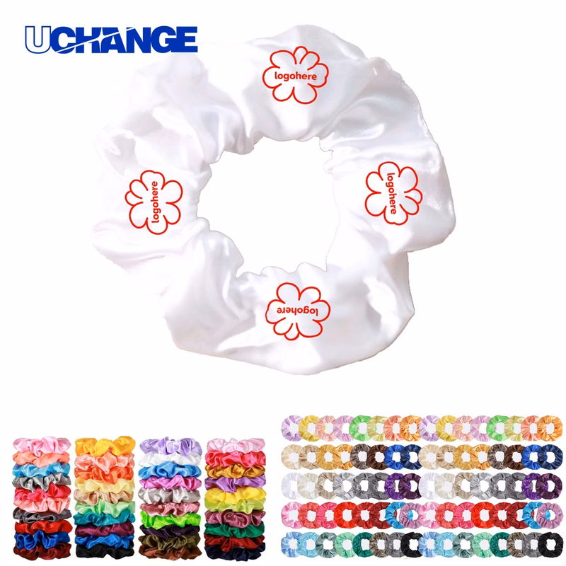 Slip-Resistant Satin Hair Scrunchie