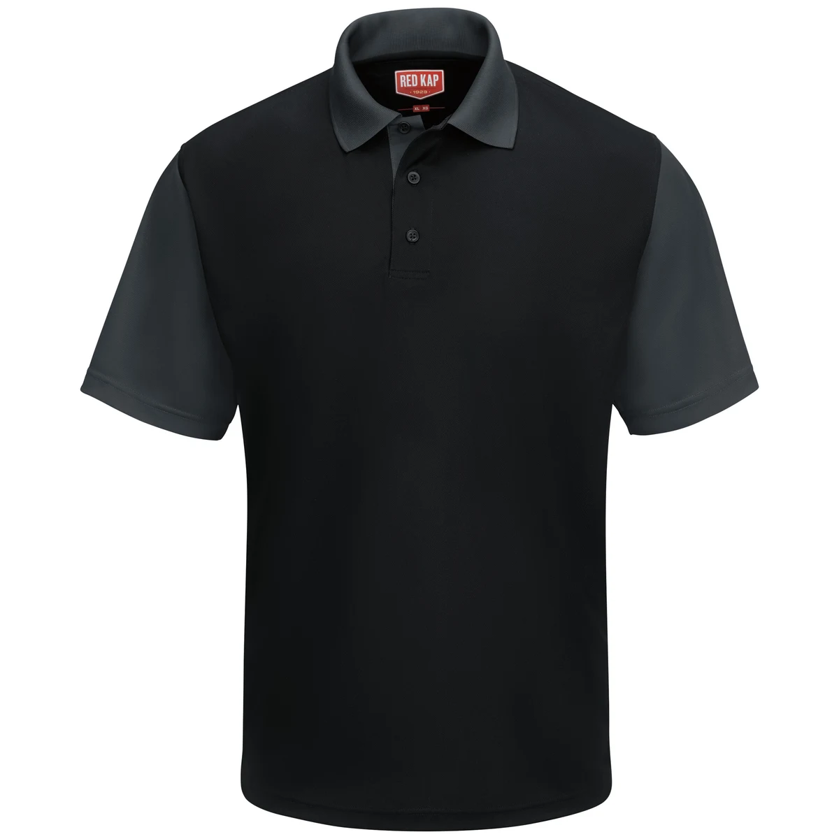 Red Kap® Men's Short Sleeve Performance Knit® Color-Block Polo 1