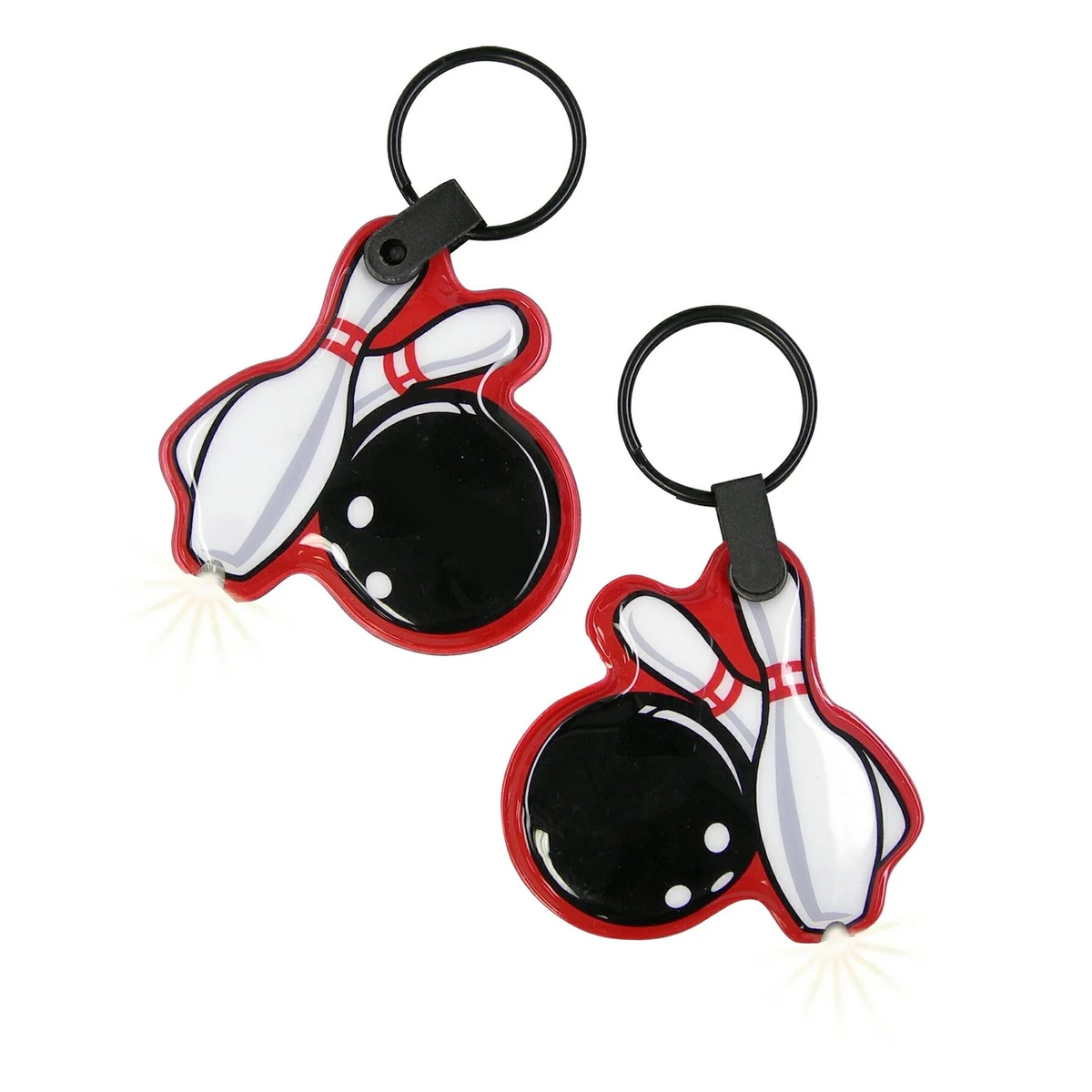 ShapeLights™ Color-A-Shape Key Ring Flashlight (Bowling) 1