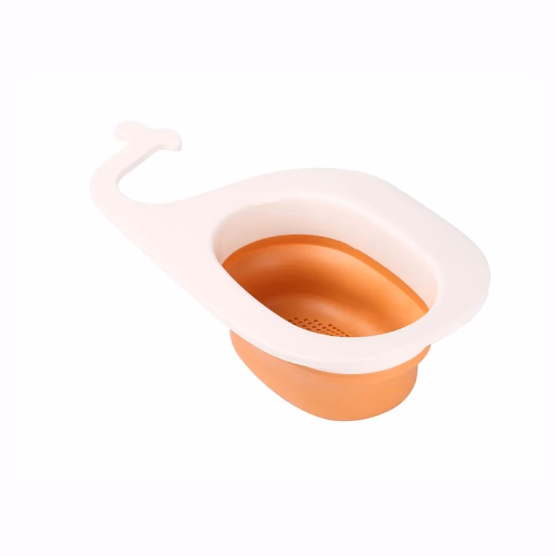 Whale Foldable Drain Basket Food Residue Filter Net