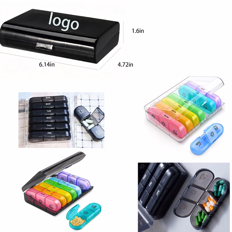 Portable Weekly Pill Box