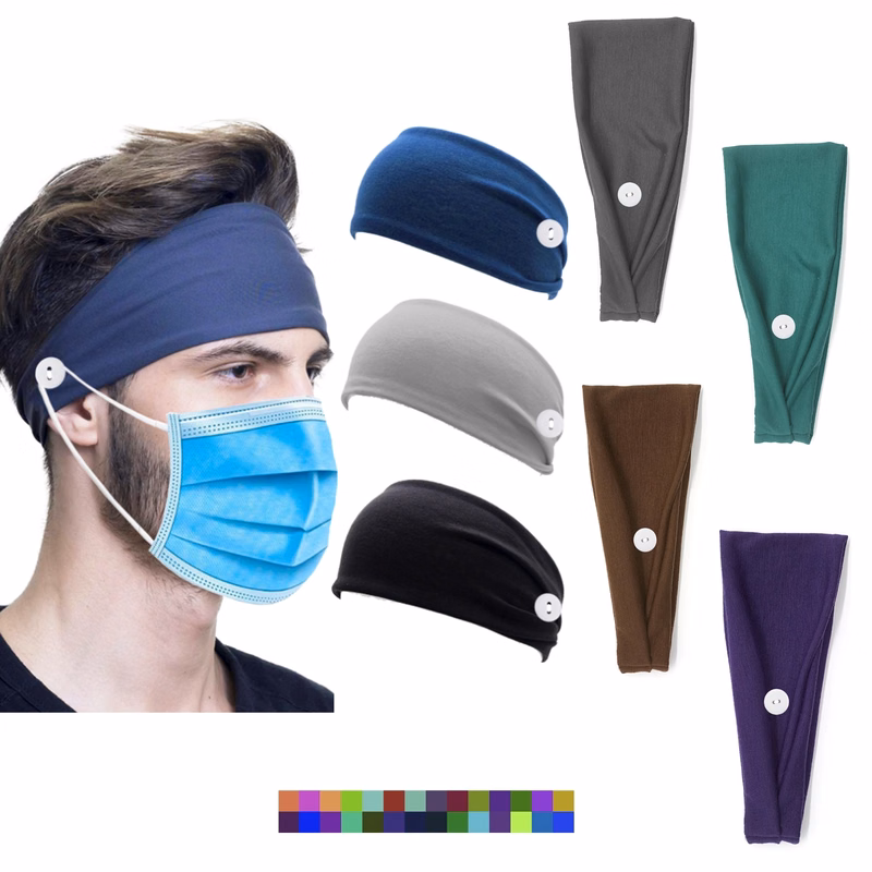 Fastened Headband For Masks