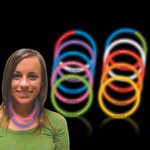 Variety Pack 22" Superior Single Color Light Up Necklace