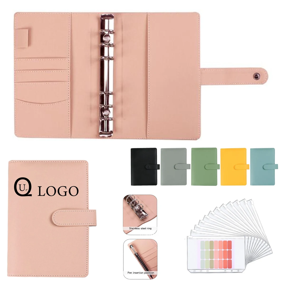 A6 Pu Loose-Leaf Notebook 1