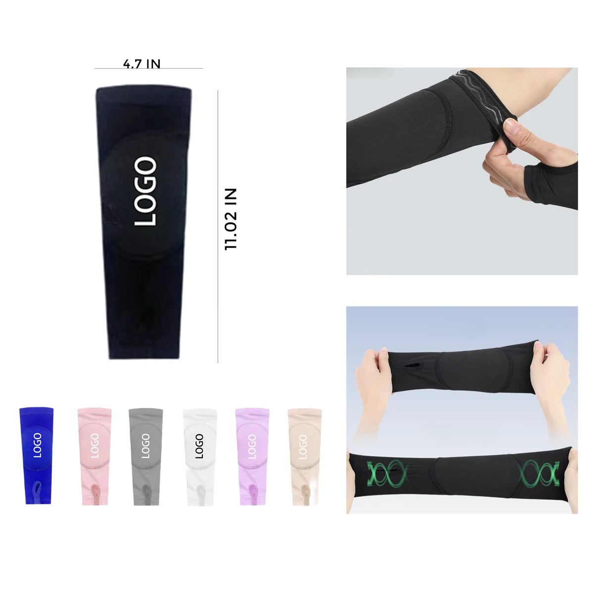 MOQ 10 PCS Comfortable Volleyball Arm Guard 1