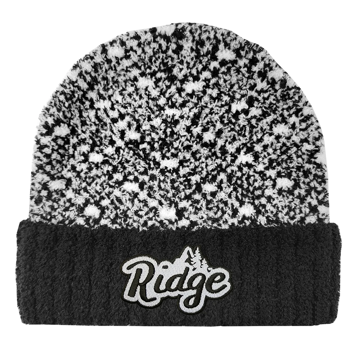 Rolled Fuzzy Beanie Cap 1
