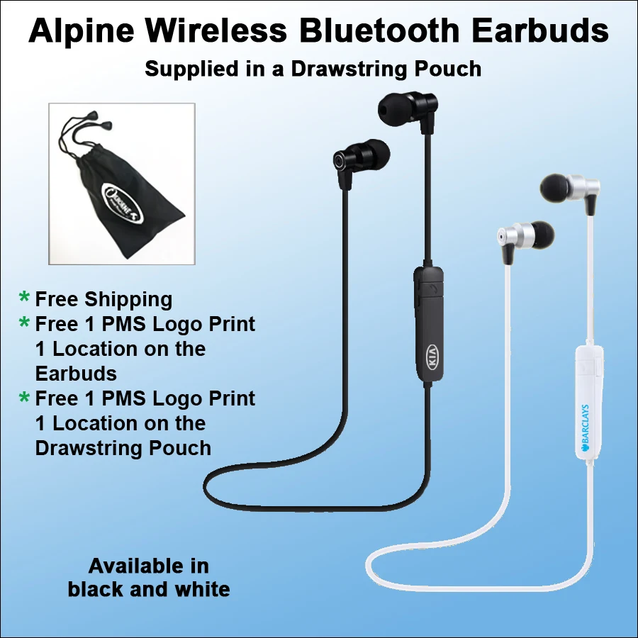 Alpine Wireless Bluetooth Earbuds 1