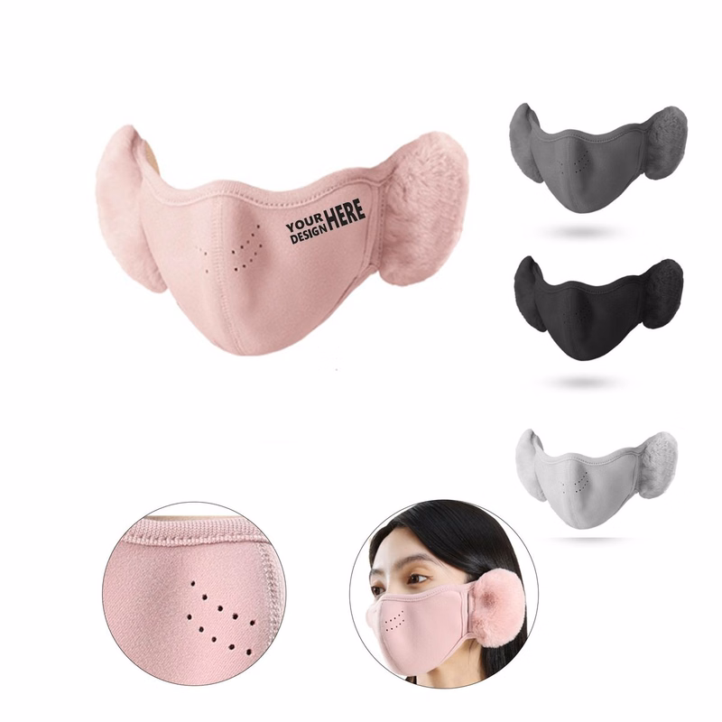 Winter 2-In-1 Face Mask Ear Warmer
