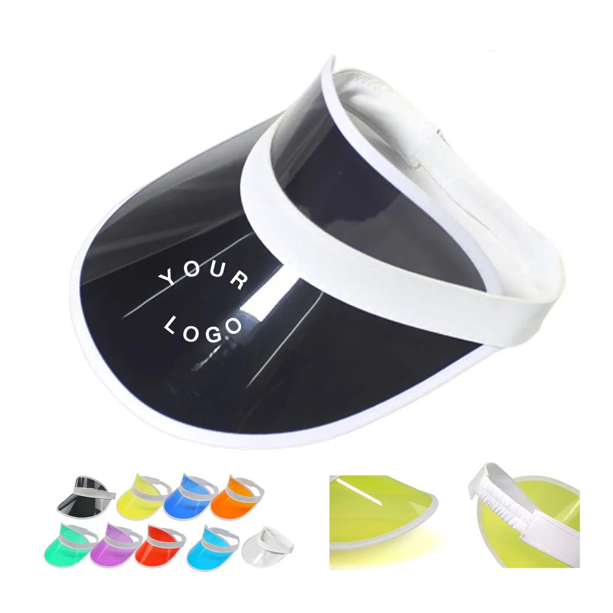 Durable Plastic Visor Cap for Summer Sports 1