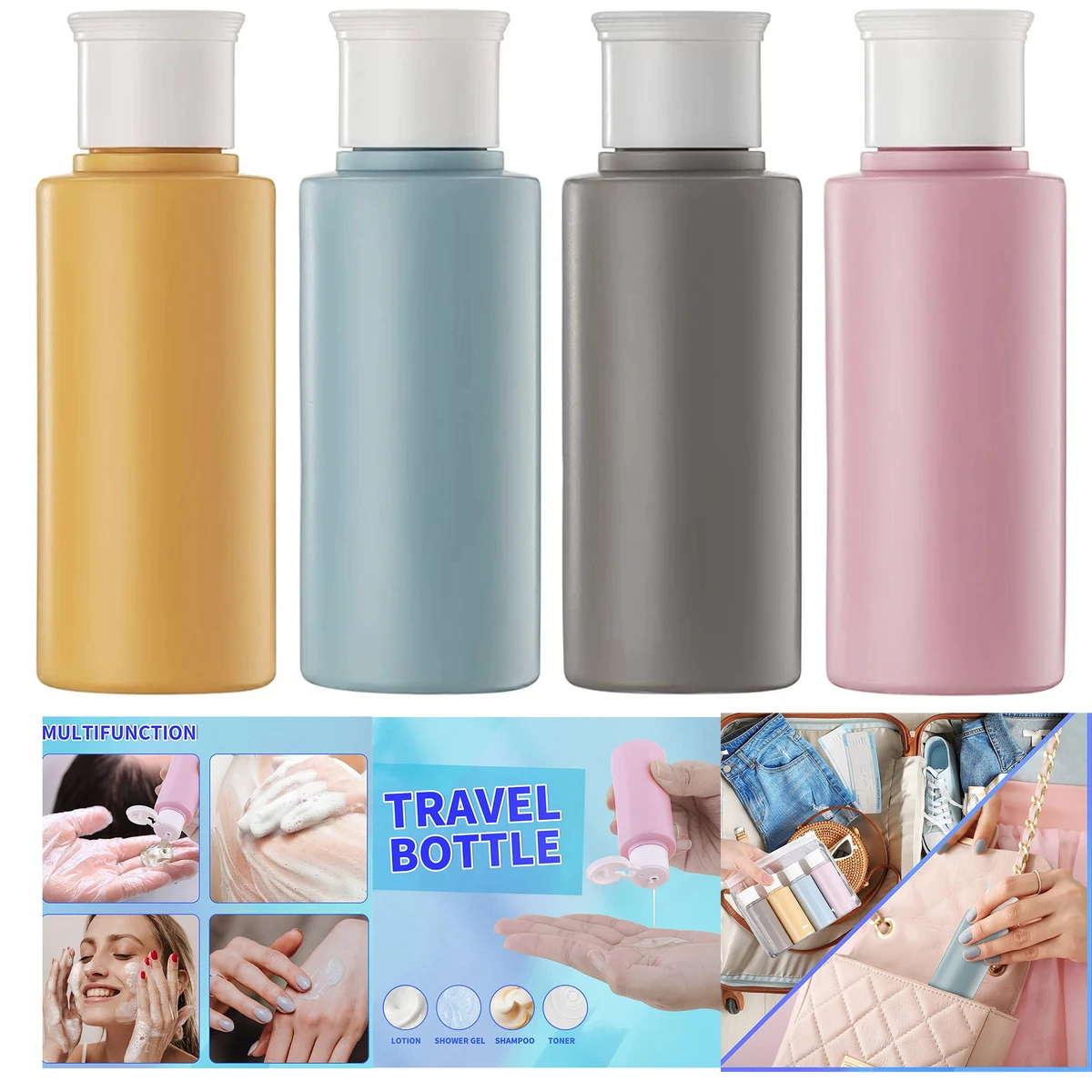 2oz Traveling Size Toiletry Container 1