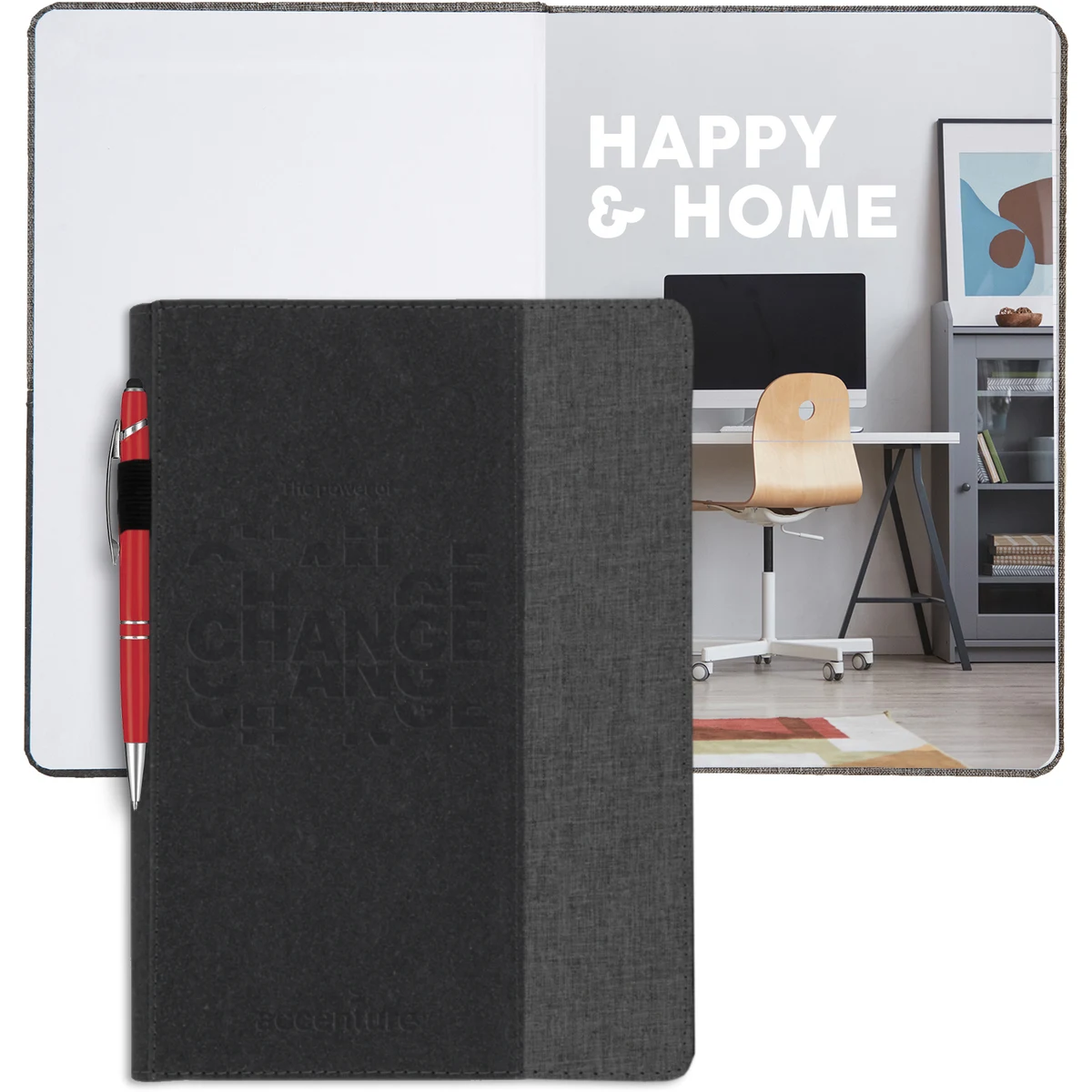Large Reclaim Recycle Journal w/ Tip-In 1