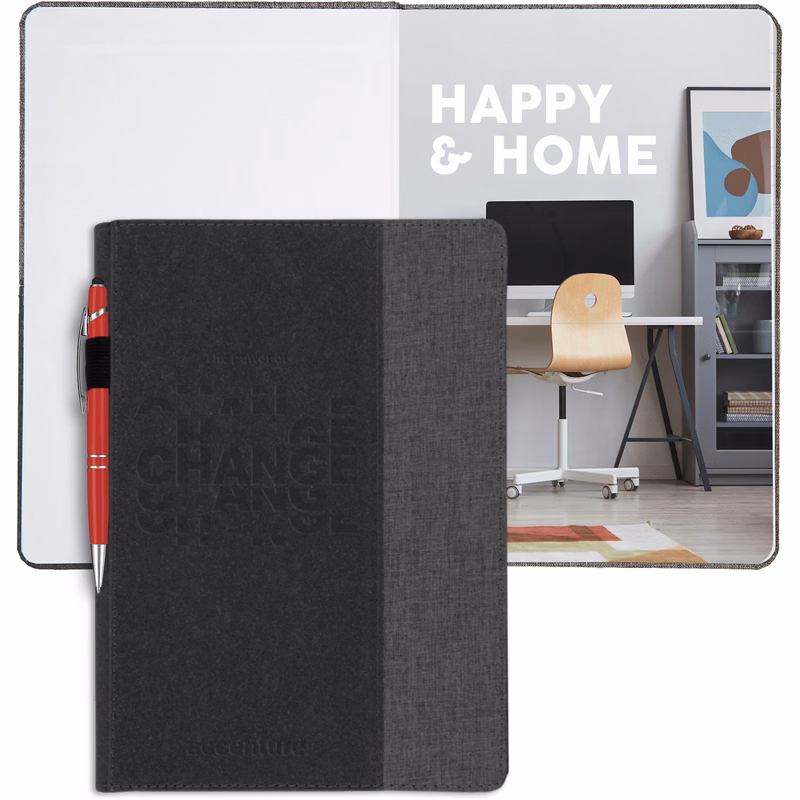 Large Reclaim Recycle Journal w/ Tip-In