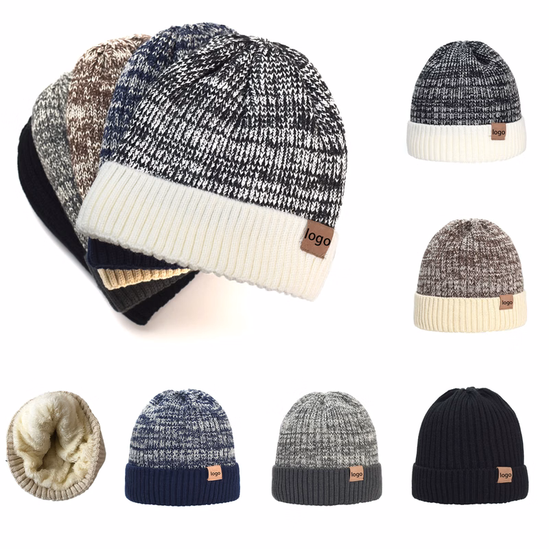 Unisex Cuffed Cap For Winter