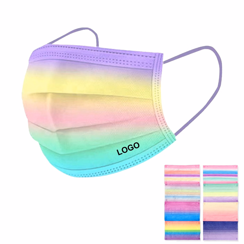 Rainbow Disposable Face Mask (direct import)