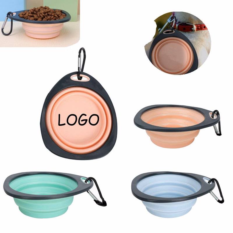 Portable Silicone Pet Feeder with Buckle
