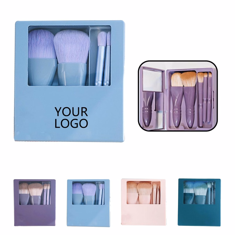 5-Piece Mini Cosmetic Brush Kit