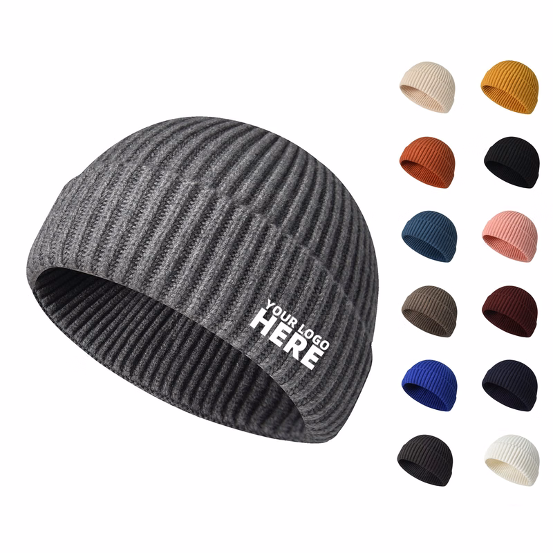 Solid Knitting Beanie