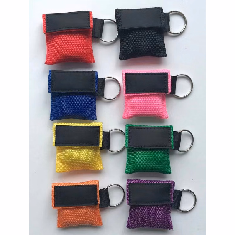 Disposable CPR Mask with Key Chain