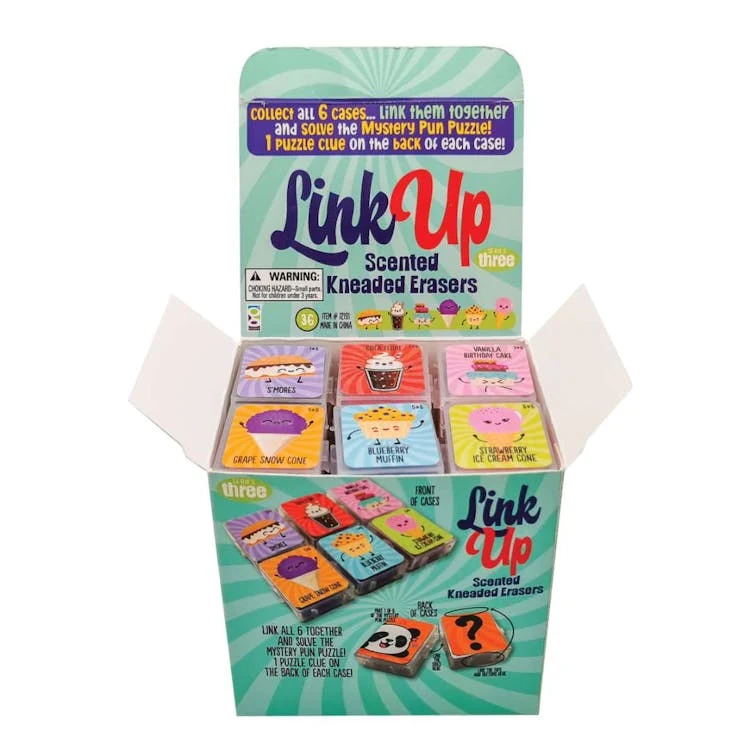 Series 3 Link Up Kneaded Scented Erasers 36 Pack 1