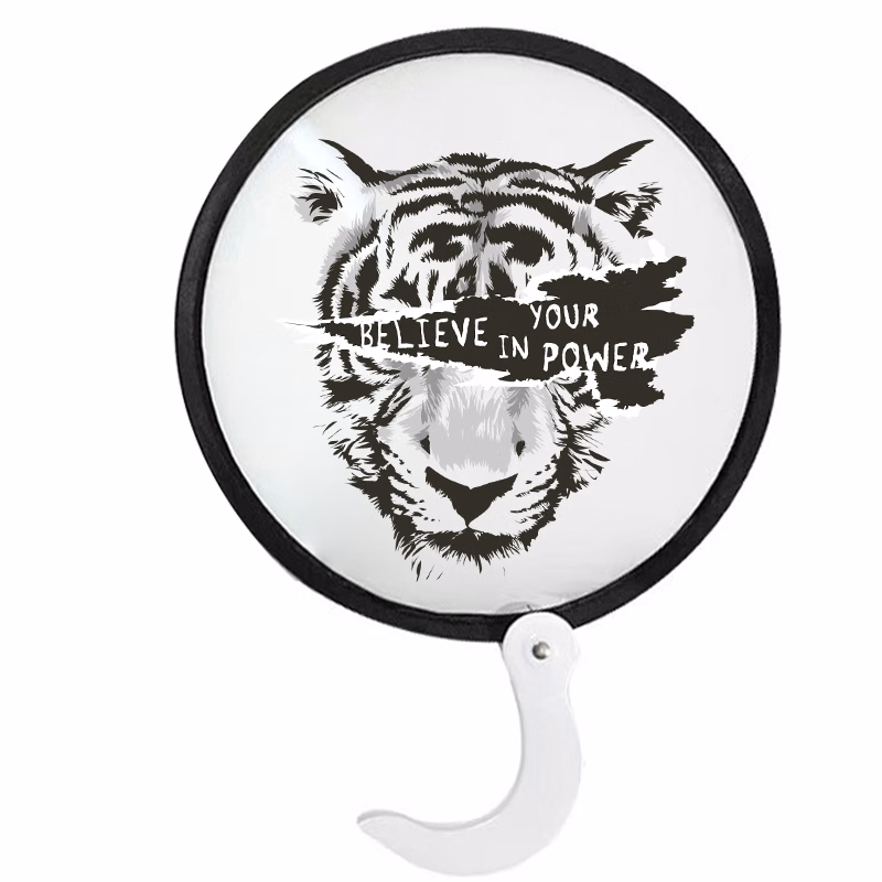 MOQ 50 Folding Round Fan