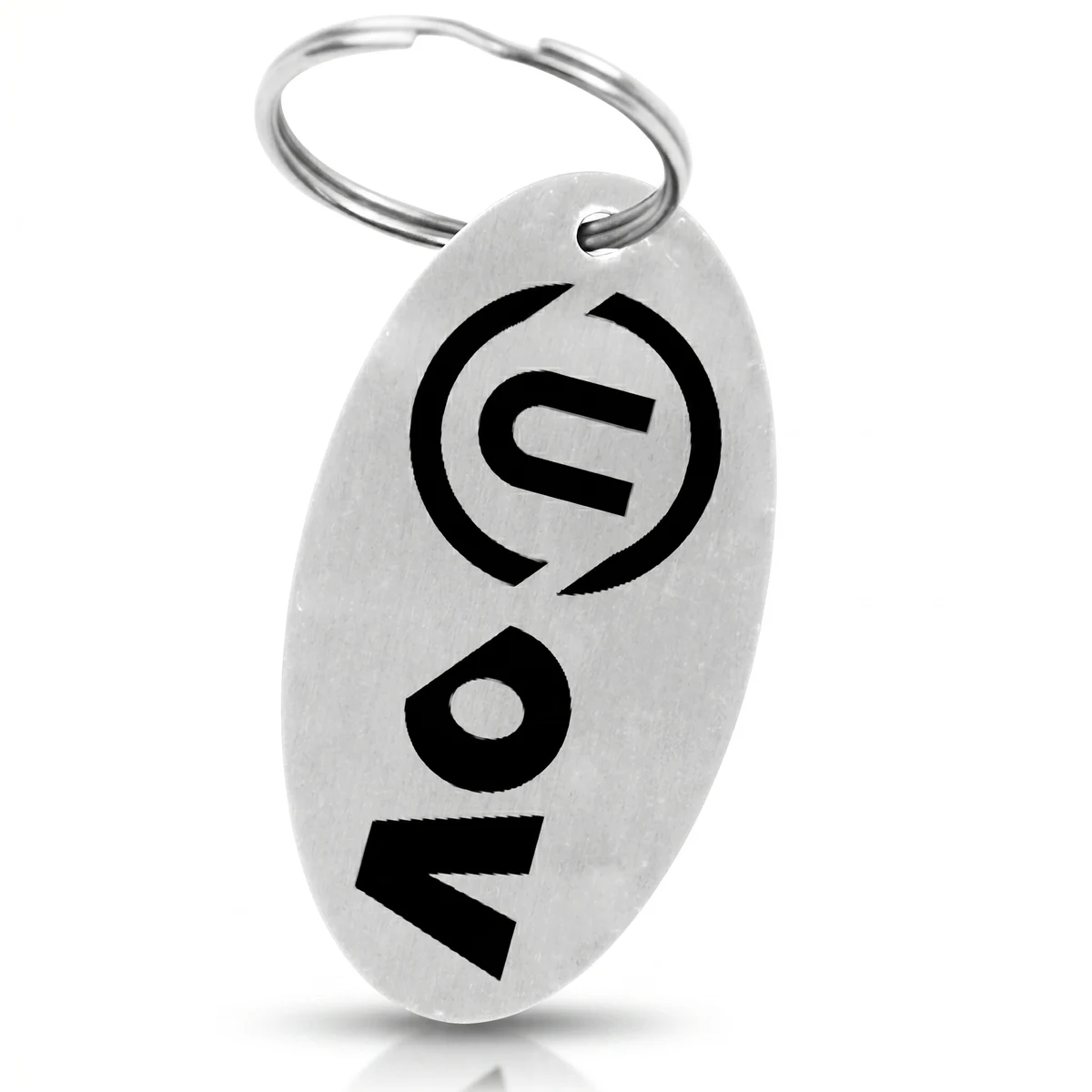 Handsome Oval Keychain 1