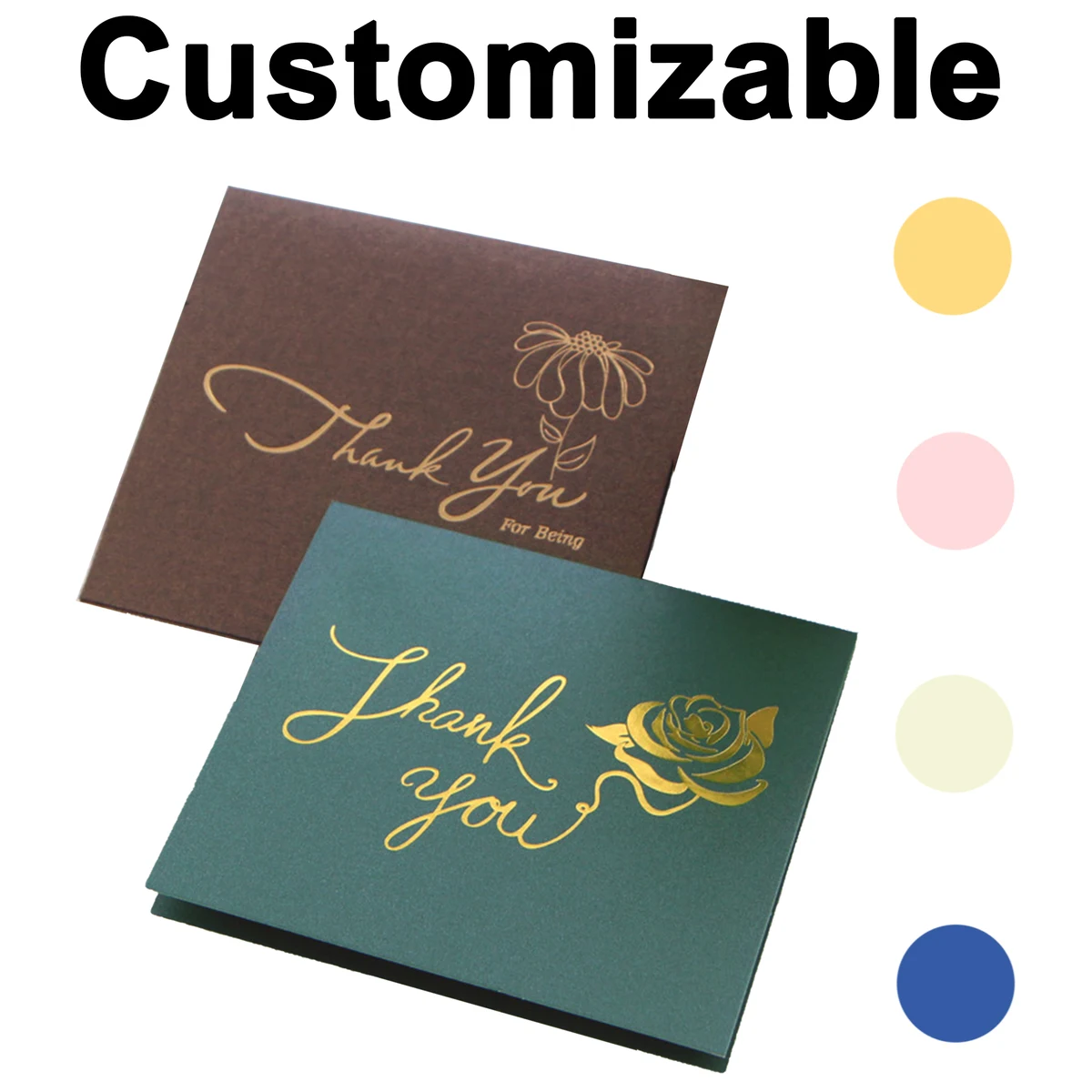 6.3" x 4.72" Personalized Thanksgiving Card 1