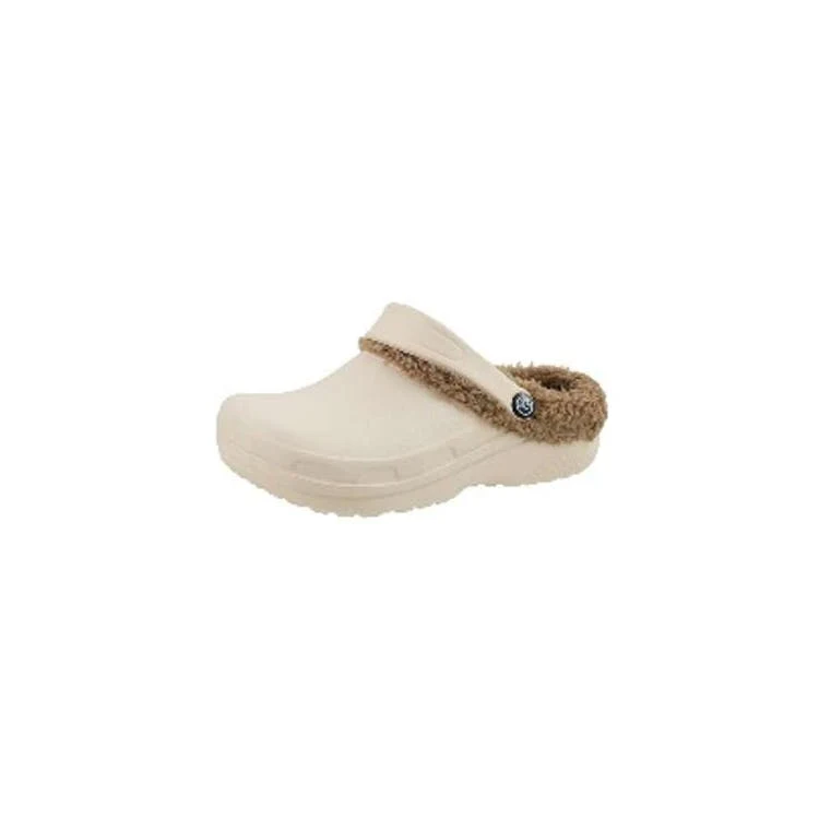 Women's Fleece Lined Clog - Size 6-10 Bone 1