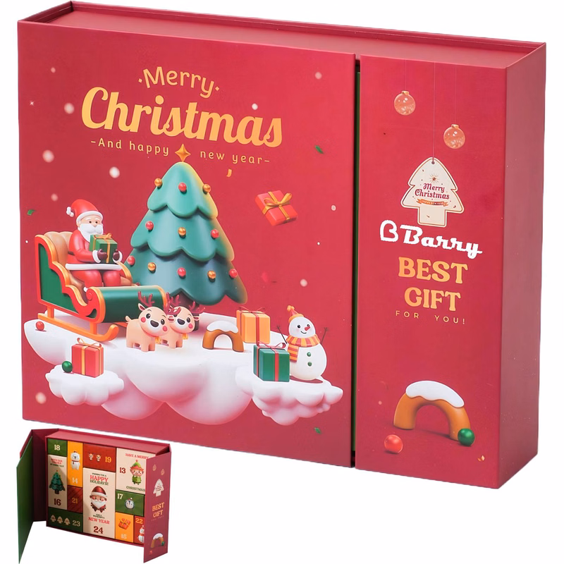 12-Piece Christmas Countdown Calendar Blind Box