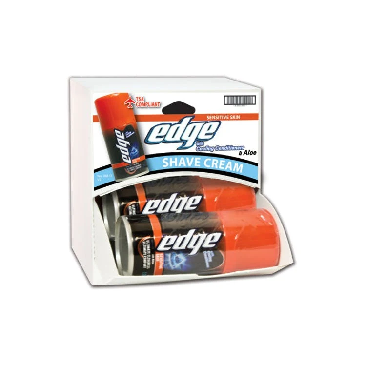 Edge Shaving Cream in Dispensing Case - 2.75 oz Travel Size 1