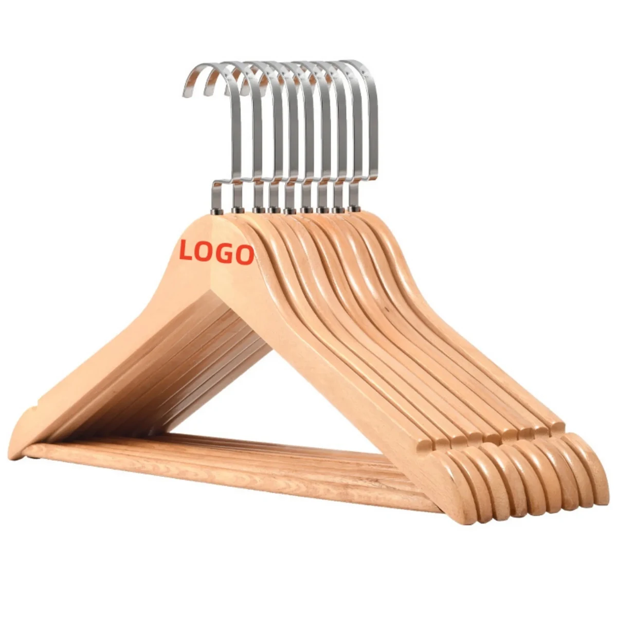 Wooden Clothes Hanger 1