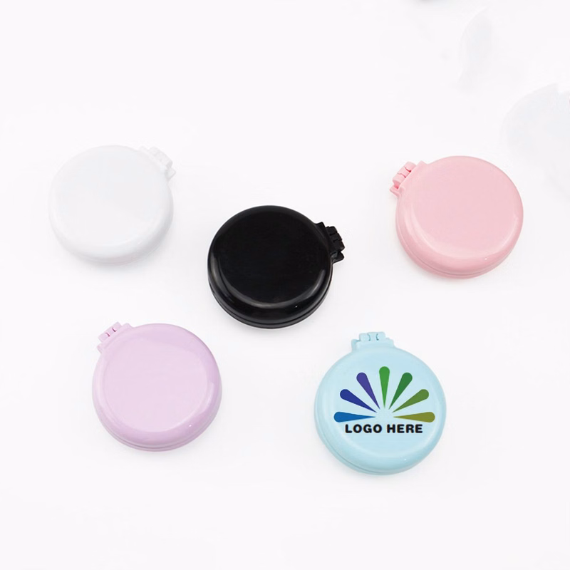 Portable folding comb with mirror