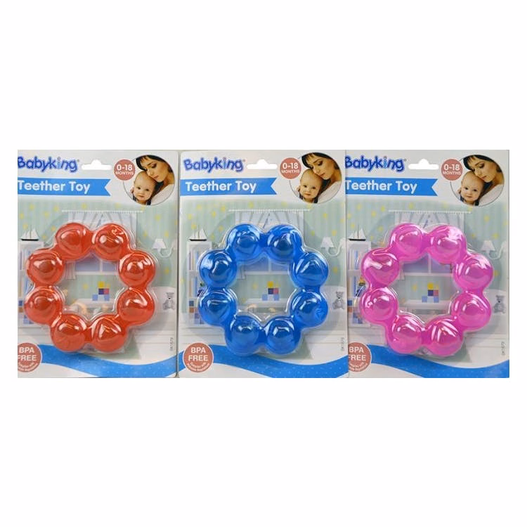 Water-Filled Teether Rings - Assorted