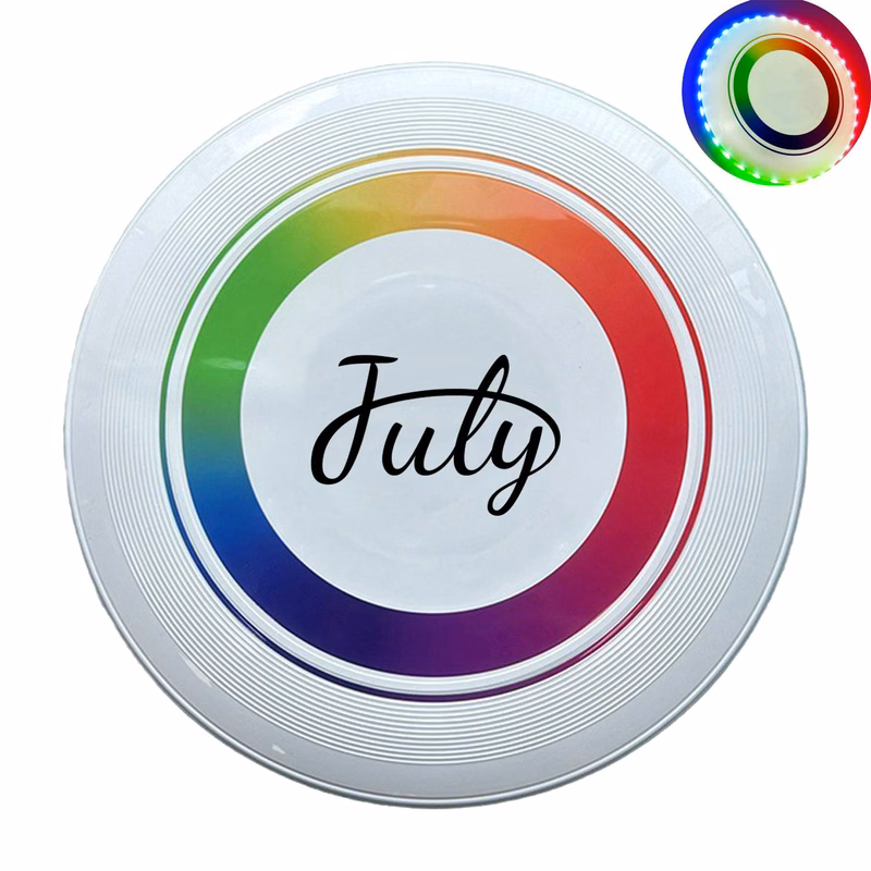 Adjustable Rechargeable LED Light Up Flying Disc