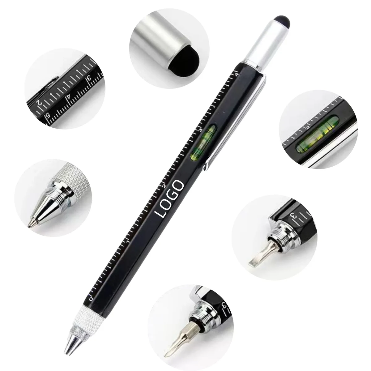 Multi-Functional Six-In-One Tool Pen 1