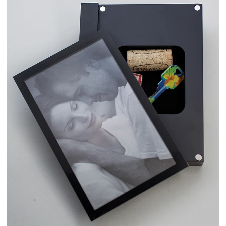 Wood Keepsake Box & Picture Frame 1