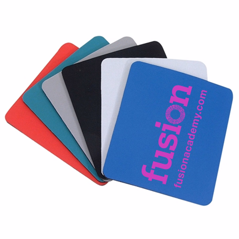 Soft Surface Mouse Pad w/ Rubber Base (7-7/8"x7-1/8"x1/16")