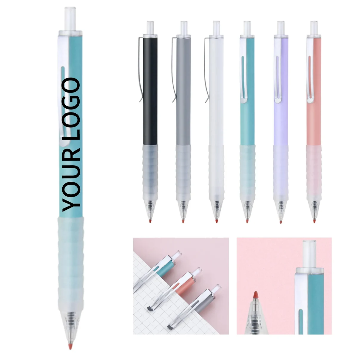 Ballpoint Pen with Non Slip Grip for School and Office 1