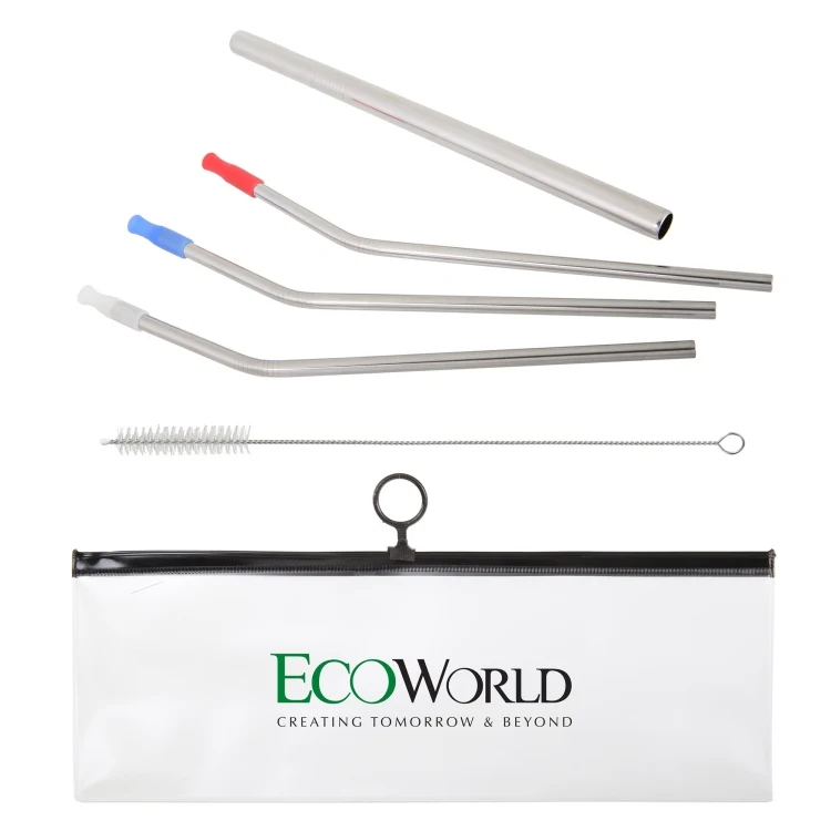 Stainless Straw Set (6 Pieces) 1