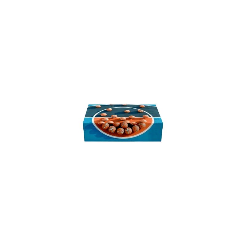 13.5" x 10" x 4" 4CP Full Bleed E-Flute Tuck Box 1