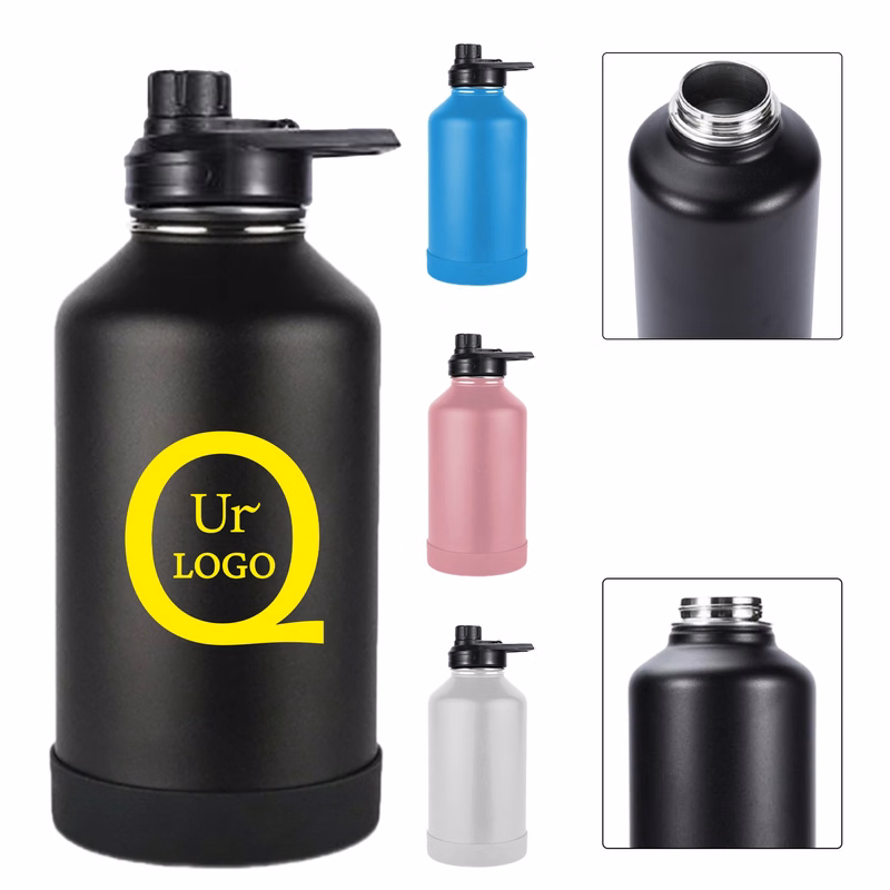 64Oz Stainless Steel Insulated Handle Bottles