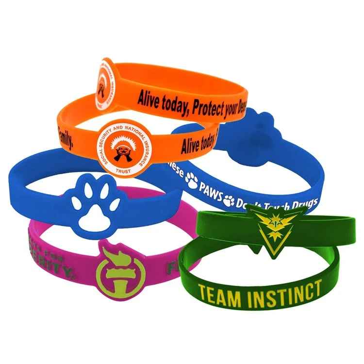 Impact Bands Color Filled Wristbands 1
