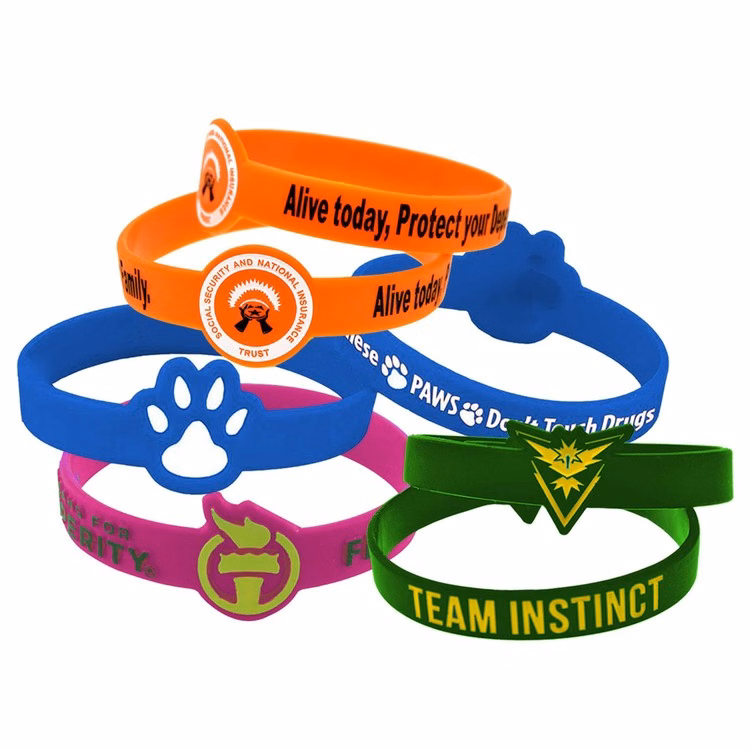 Impact Bands Color Filled Wristbands